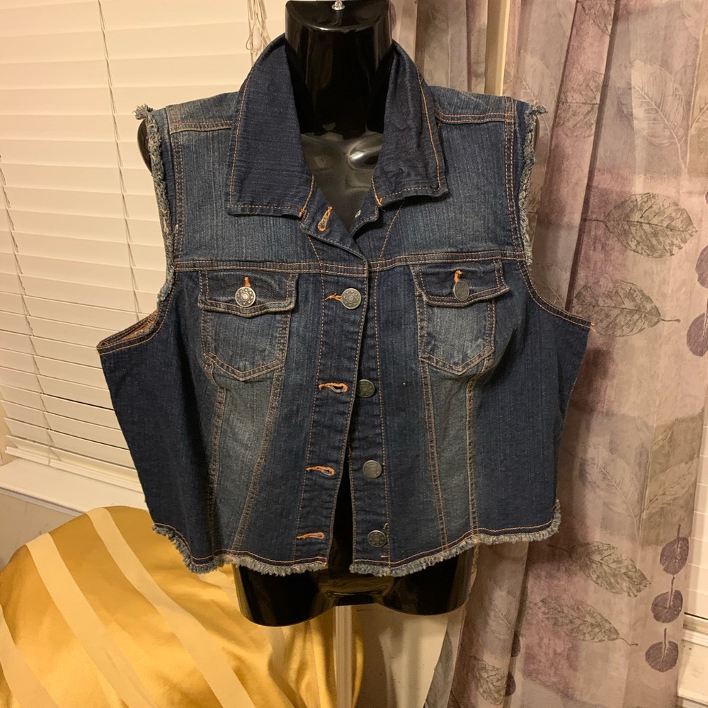 Denim vest